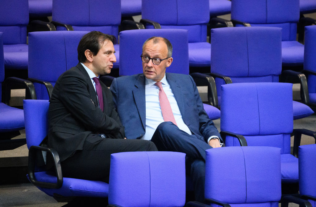 Andreas Jung in talks with Friedrich Merz
