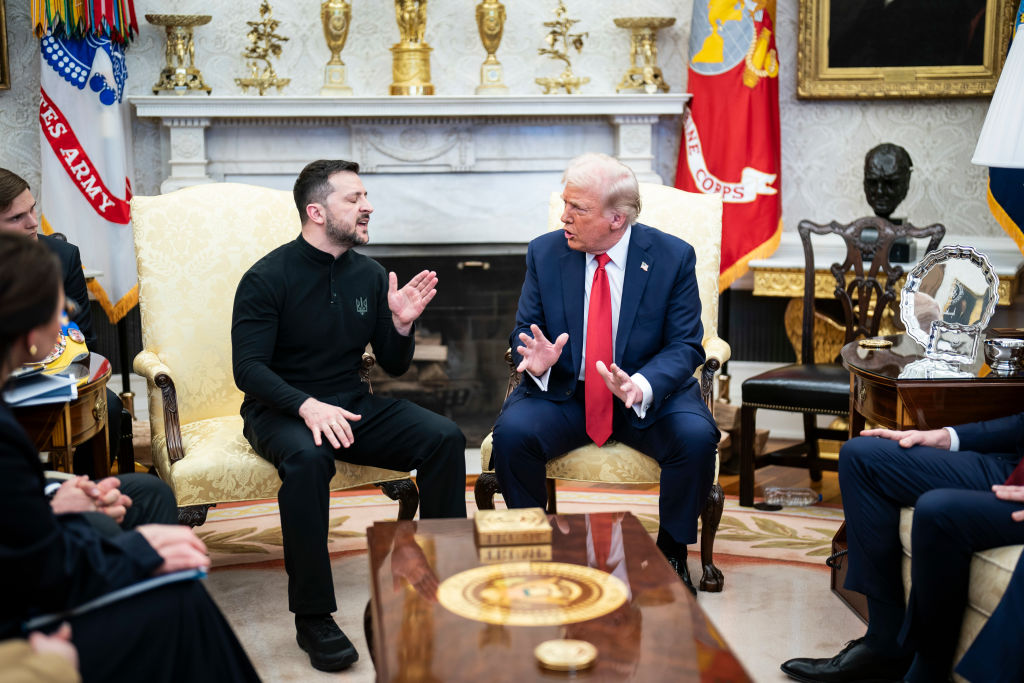 수다쟁이 수업 : 트럼프는 Zelenskyy를 매복합니다. 우리가 알고있는 'Die Welt'의 끝?