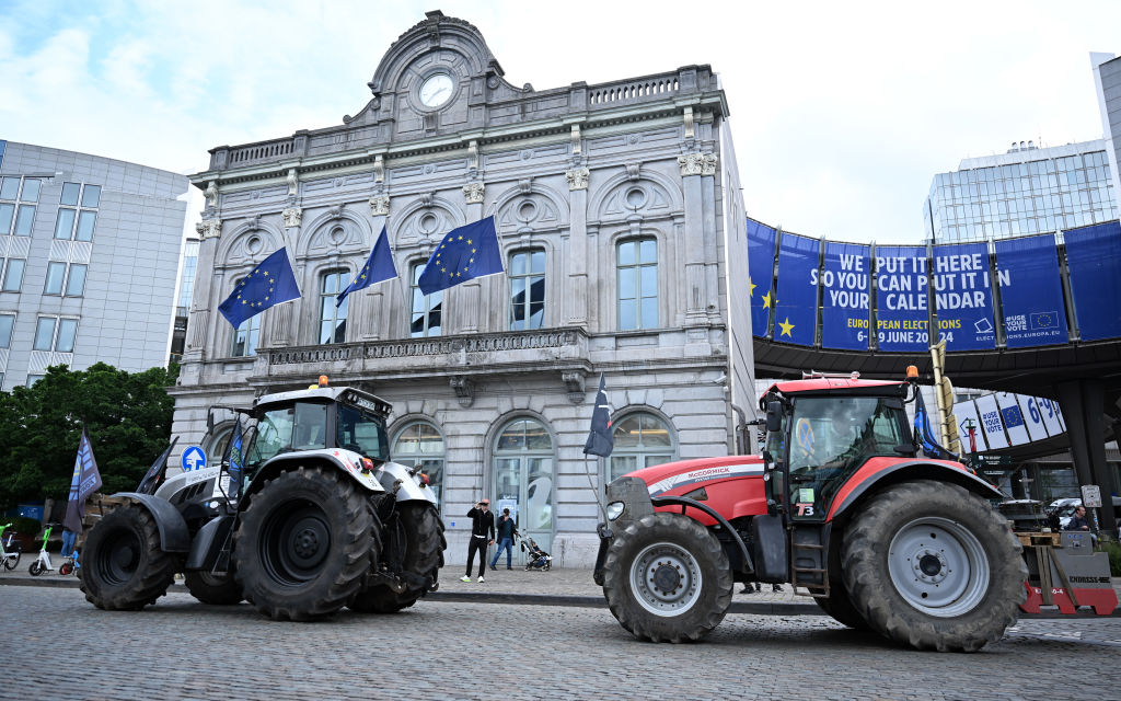 유럽 ​​농민들은 EU 예산 점검을 보여줍니다