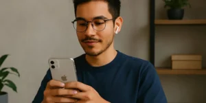 오늘 비즈니스 전화를 무음으로 설정하기 위해 모바일에서 ‘보이지 않는 잠금’을 활성화하는 방법